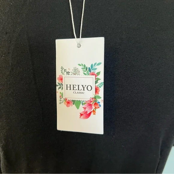 HELYO Classics, Women's Elegant Vintage Casual Floral Print Dress w/Pockets, SzM - Picture 8 of 11